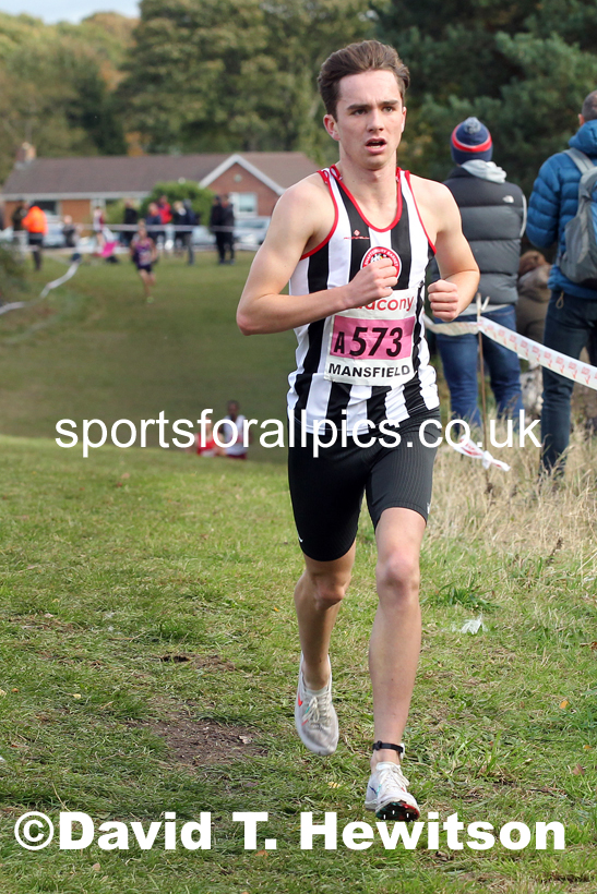 Junior mens 2021 National Cross Country Relays, Berry Hill Park, Mansfield. Photo: David T. Hewitson/Sports for All Pics